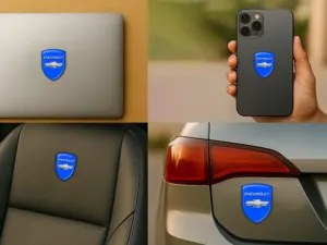 Chevrolet Adesivi e Decalcomanie Auto Stile Premium Regolabili